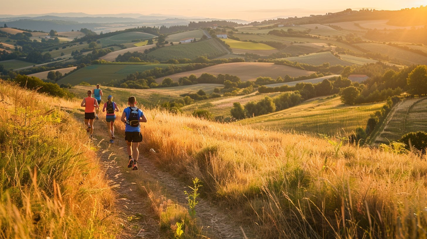 gites du lauragais trail du ventolet